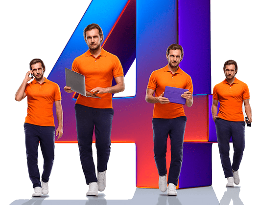 Великолепная четверка Ростелеком в СНТ Политехник-3